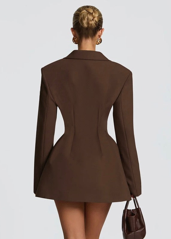 Hostile Takeover Blazer Mini Dress – 13