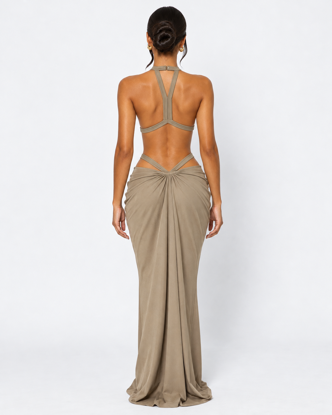 Cut Above Halter Maxi Dress – 7