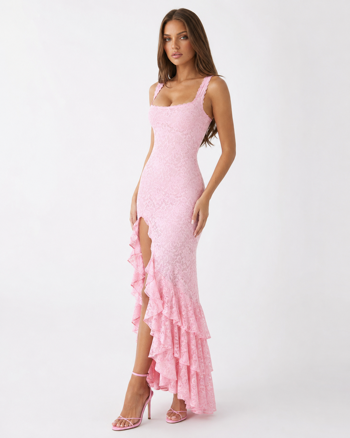 Villa Weekend Lace Maxi Dress – 6