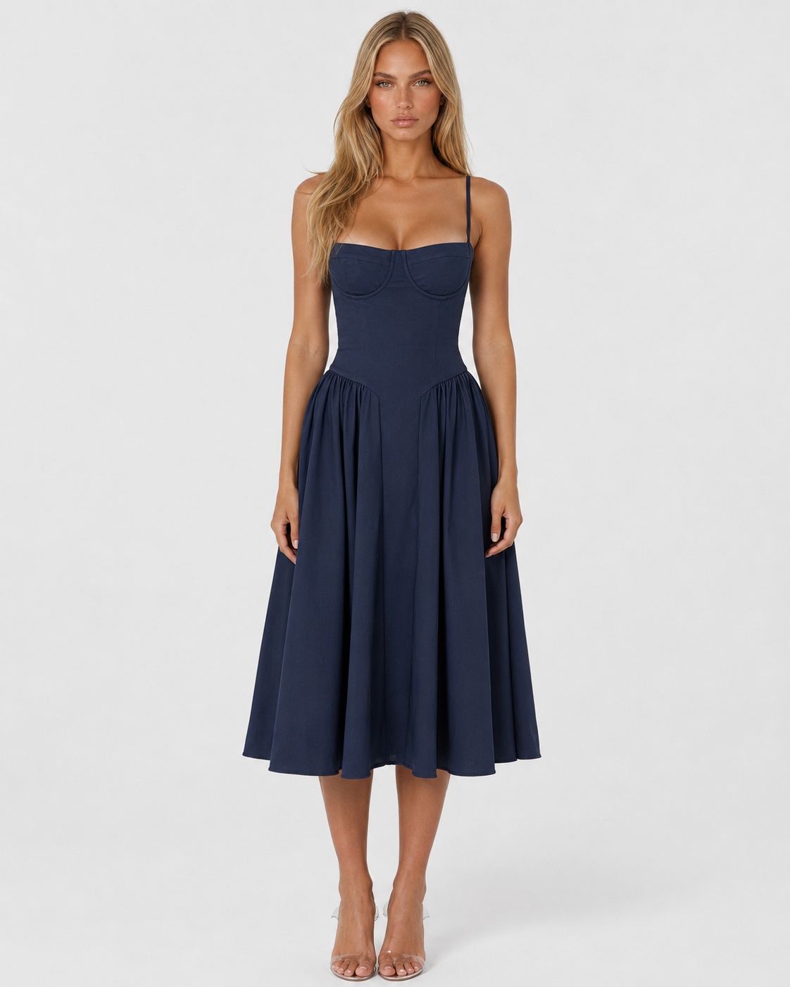 Slow Waltz Corset Midi Dress – 1