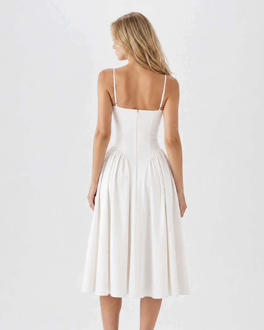 Slow Waltz Corset Midi Dress – 13