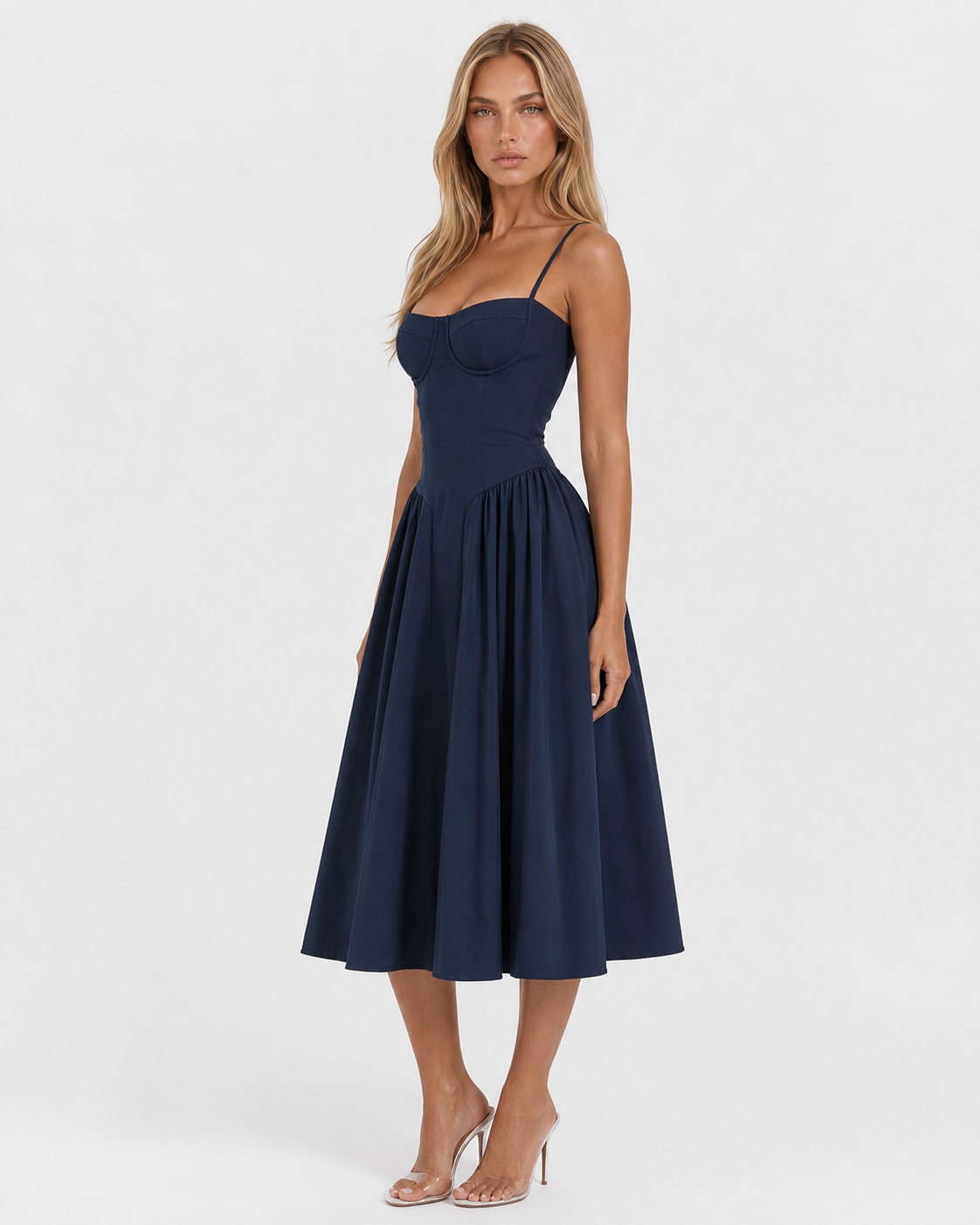 Slow Waltz Corset Midi Dress – 2