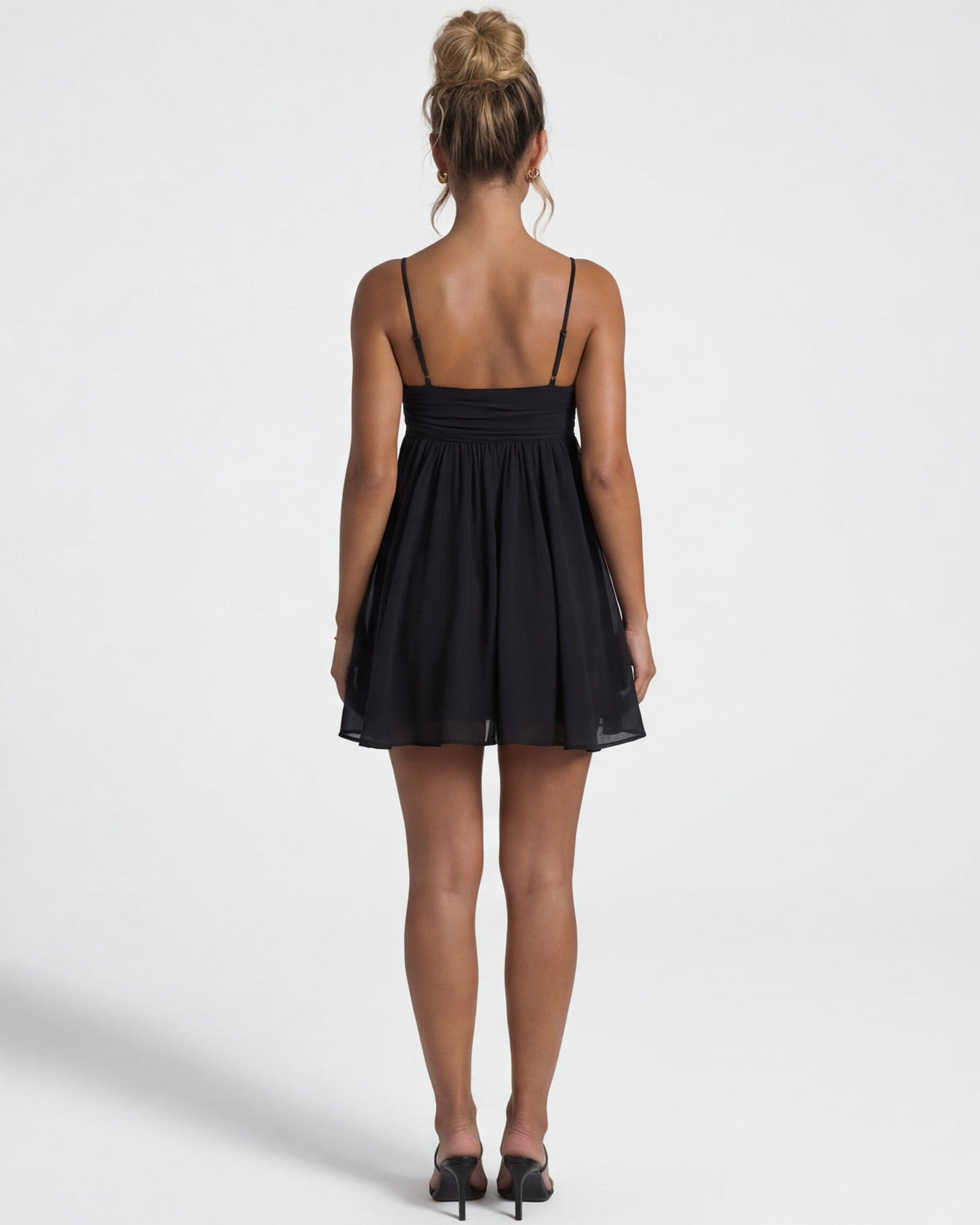 Featherlight Babydoll Mini Dress – 8
