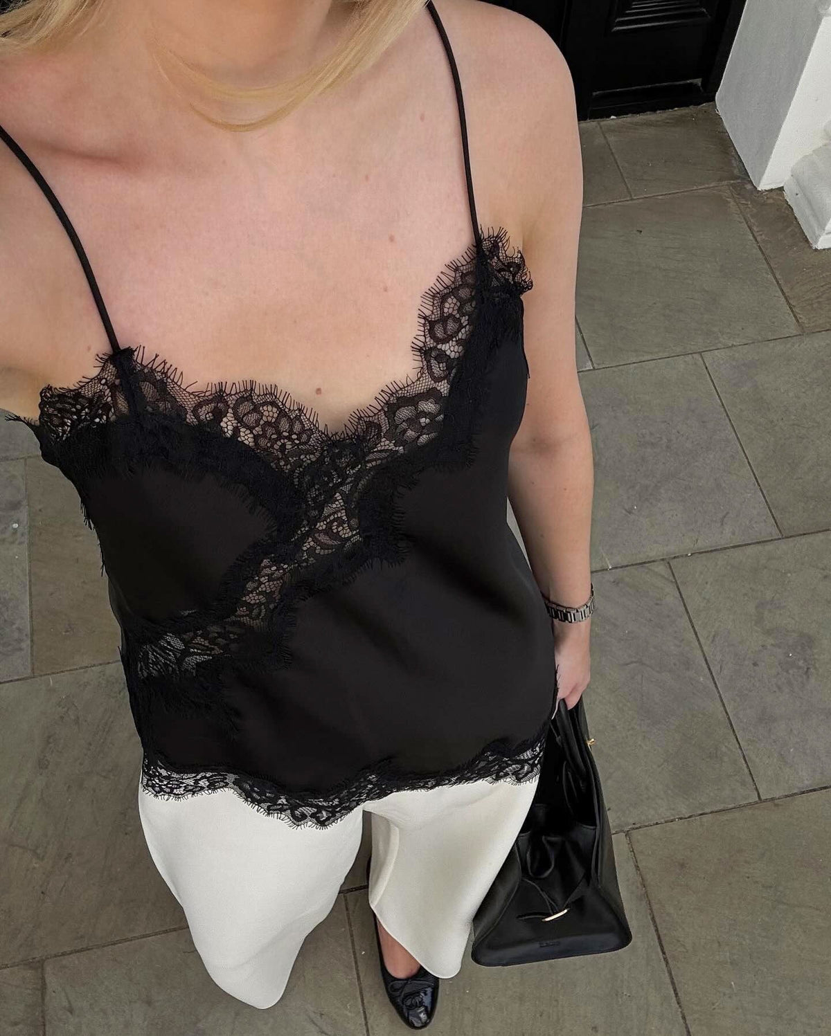 Off Kilter Satin Cami Top – 5