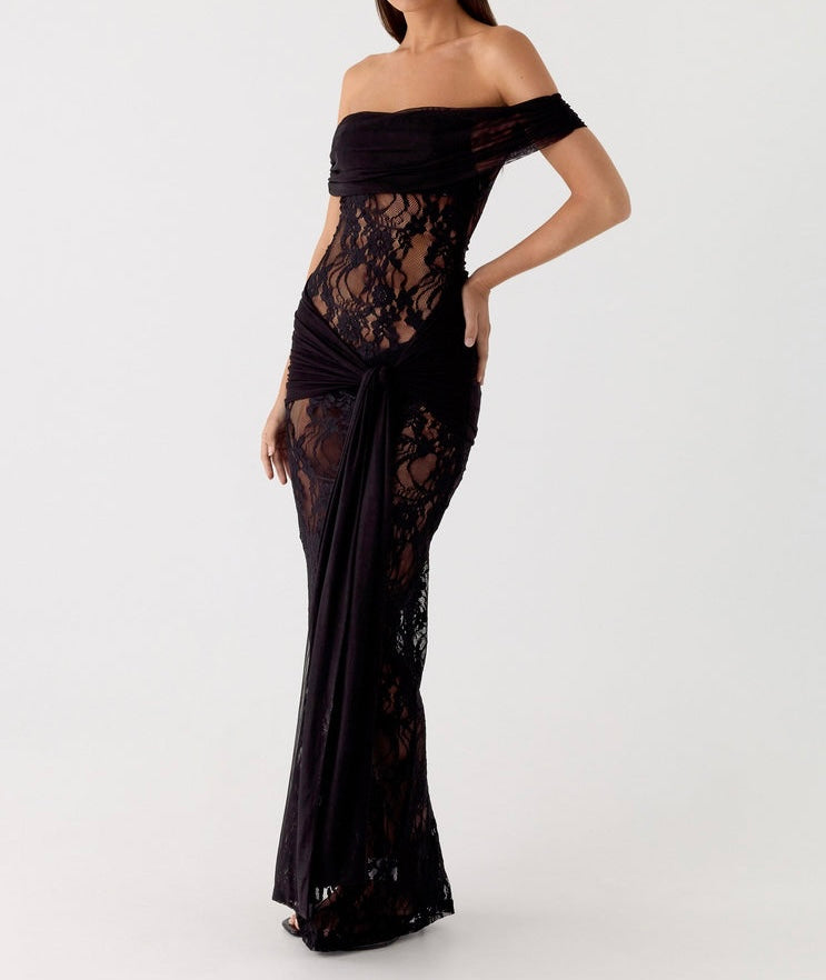Bare Necessities Lace Maxi Dress – 4