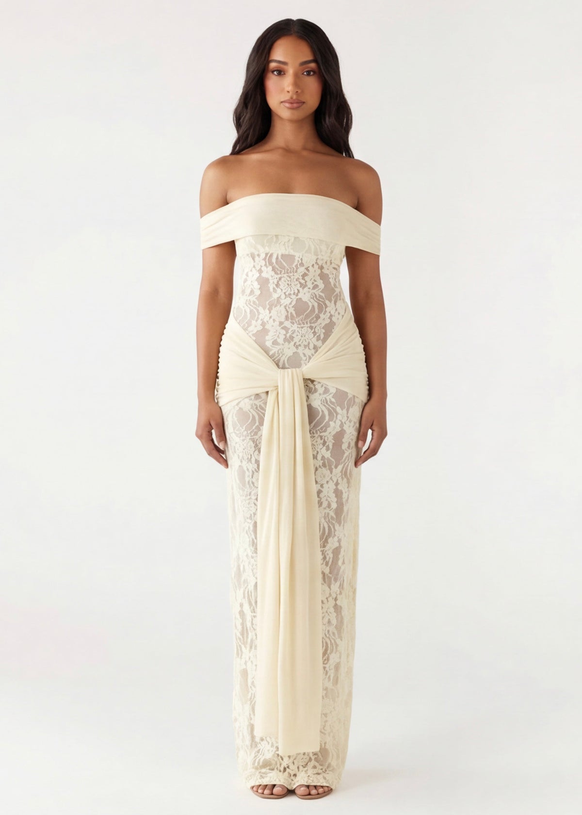 Bare Necessities Lace Maxi Dress – 6