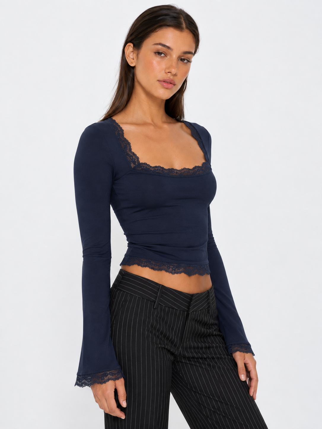 Square Deal Long Sleeve Top – 17