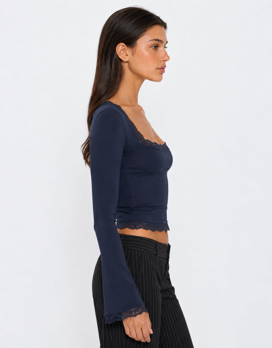 Square Deal Long Sleeve Top – 18