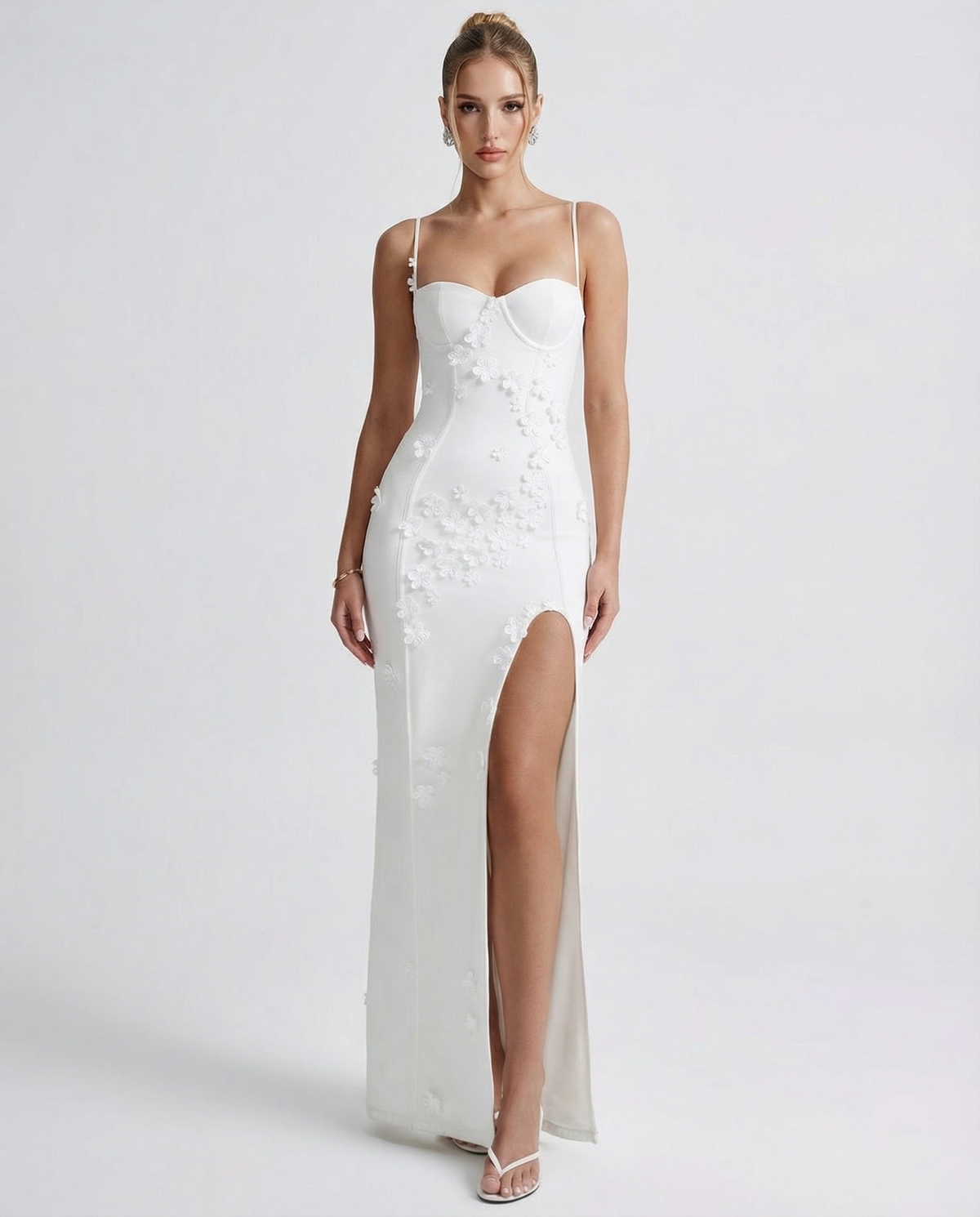 Hopeless Romantic Corset Maxi Dress – 5