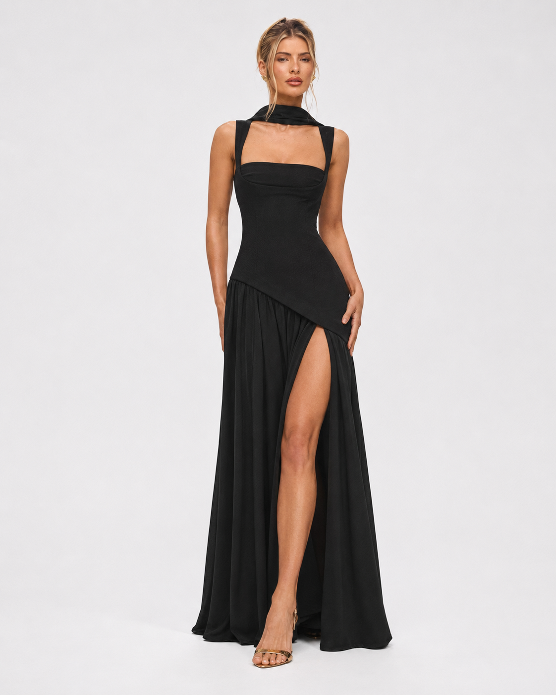 Dress Code Corset Maxi Dress – 12