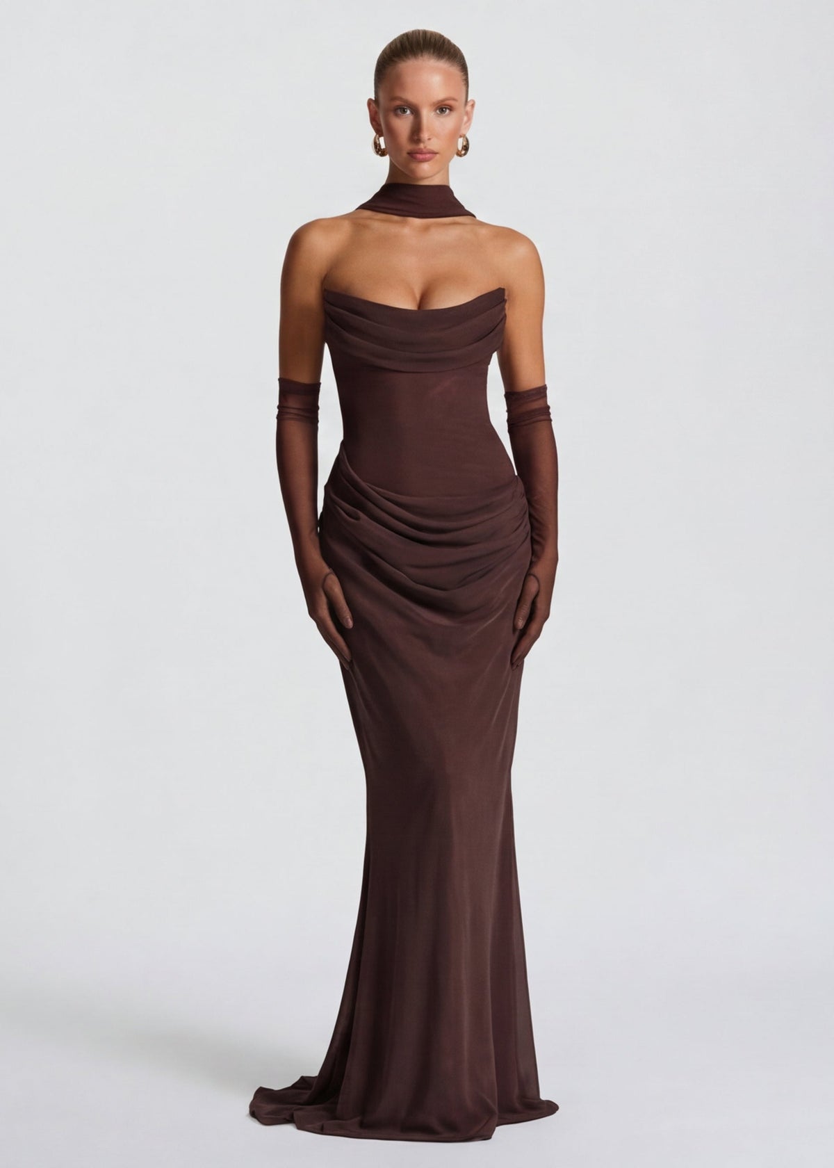 Flow State Draped Maxi Dress – 1