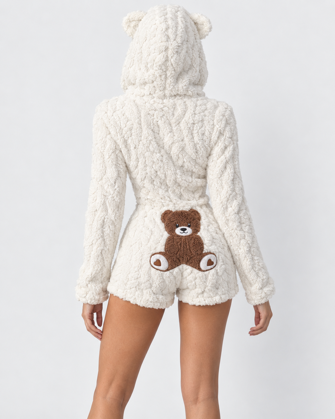 Cuddle Season Hooded Romper – 1
