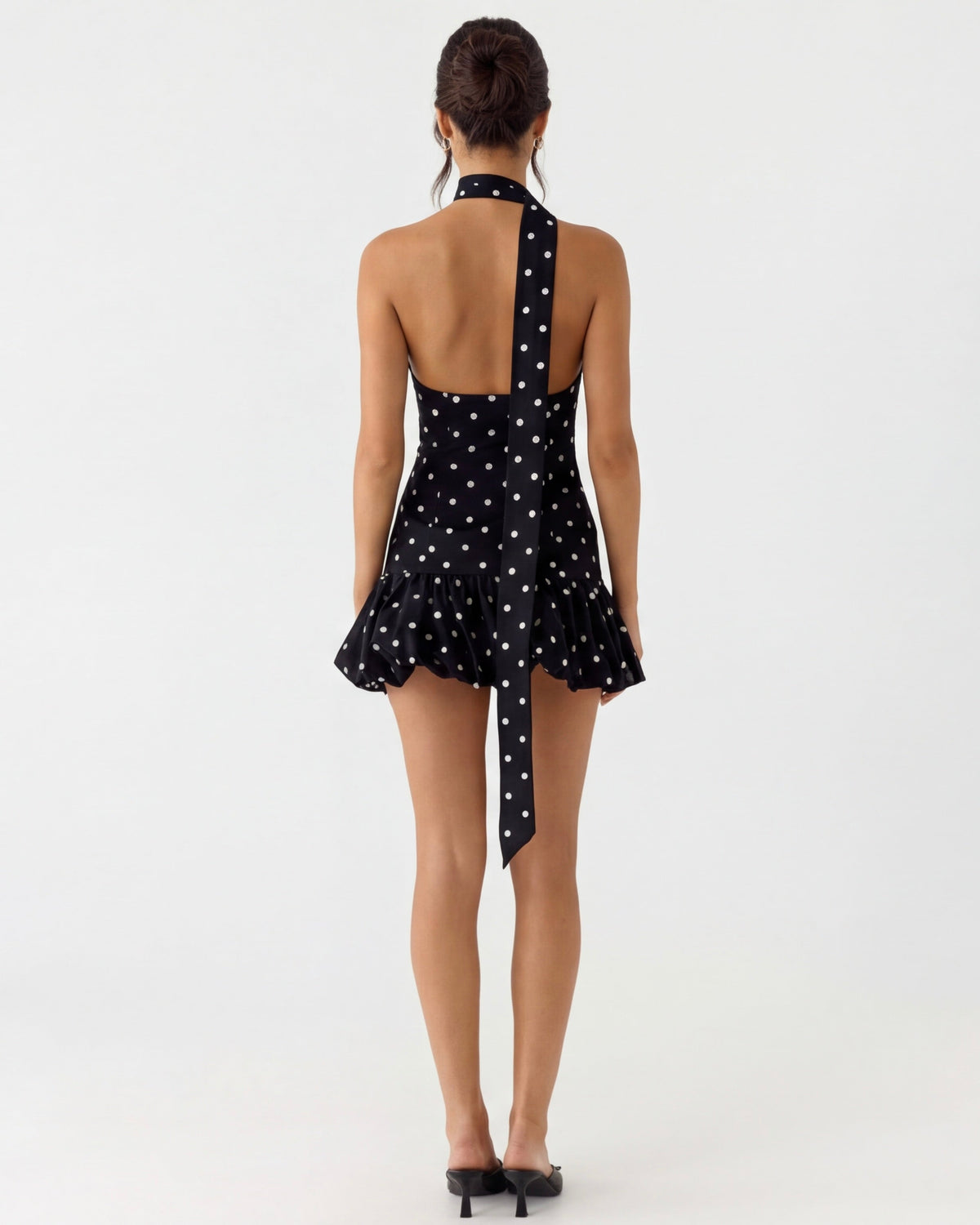 Pin Up Halter Mini Dress – 8