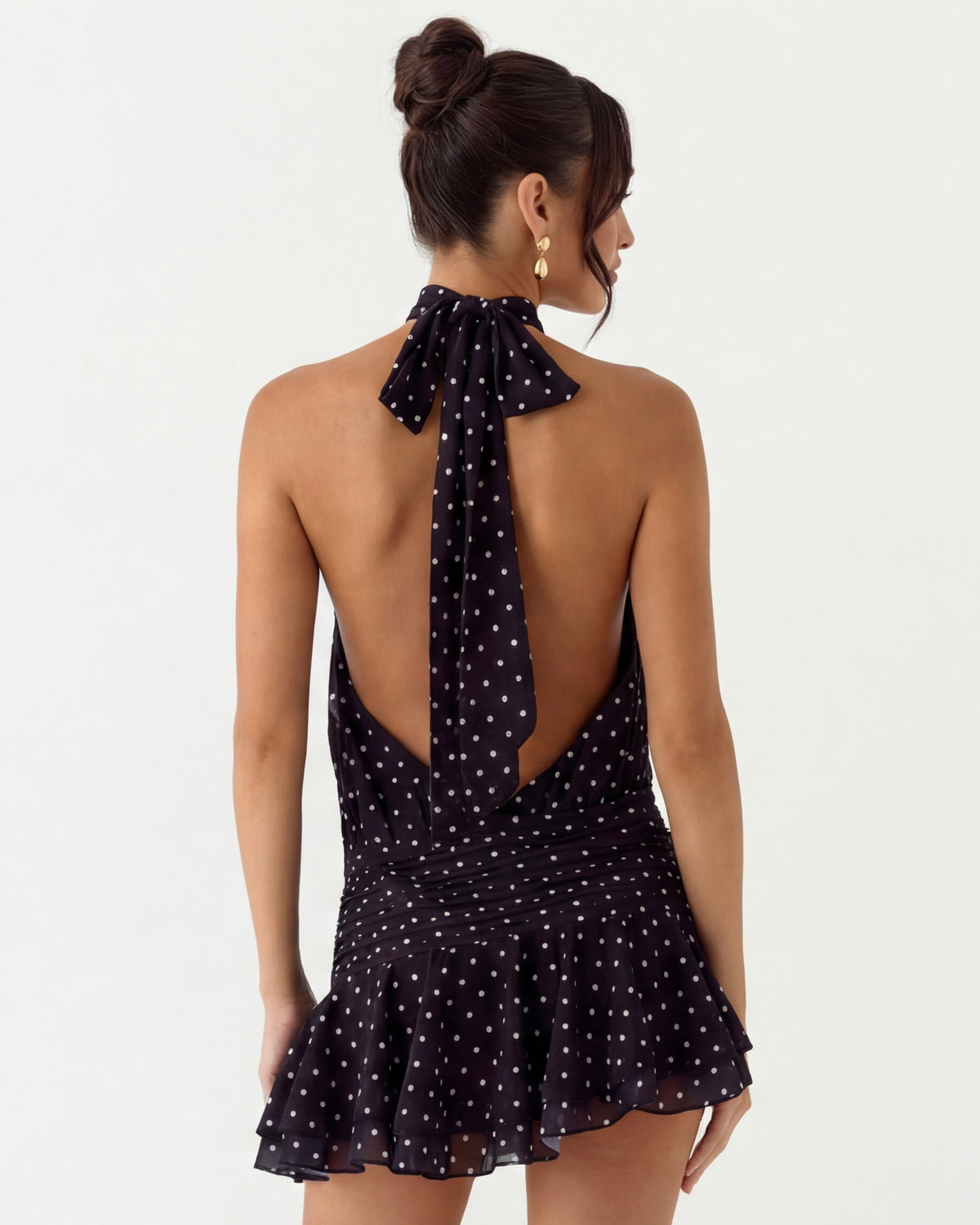 Swish Polka Dot Mini Dress – 9