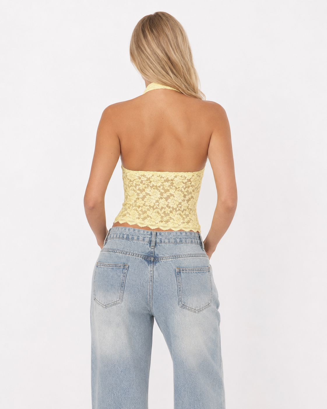 Plus One Lace Halter Top – 14