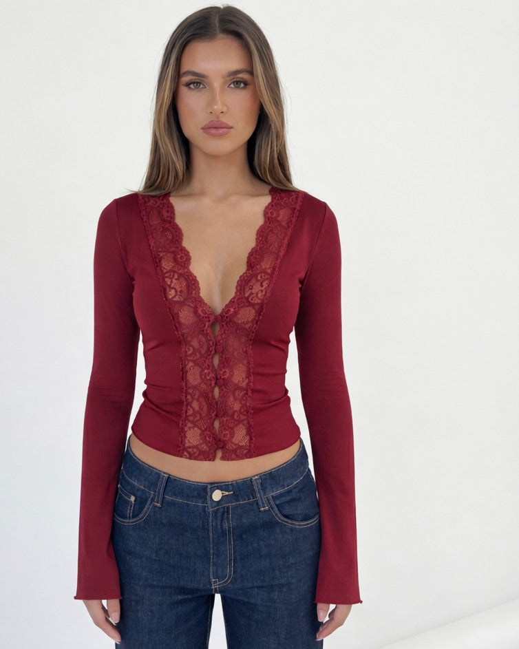 Half Truth Lace Top – 9