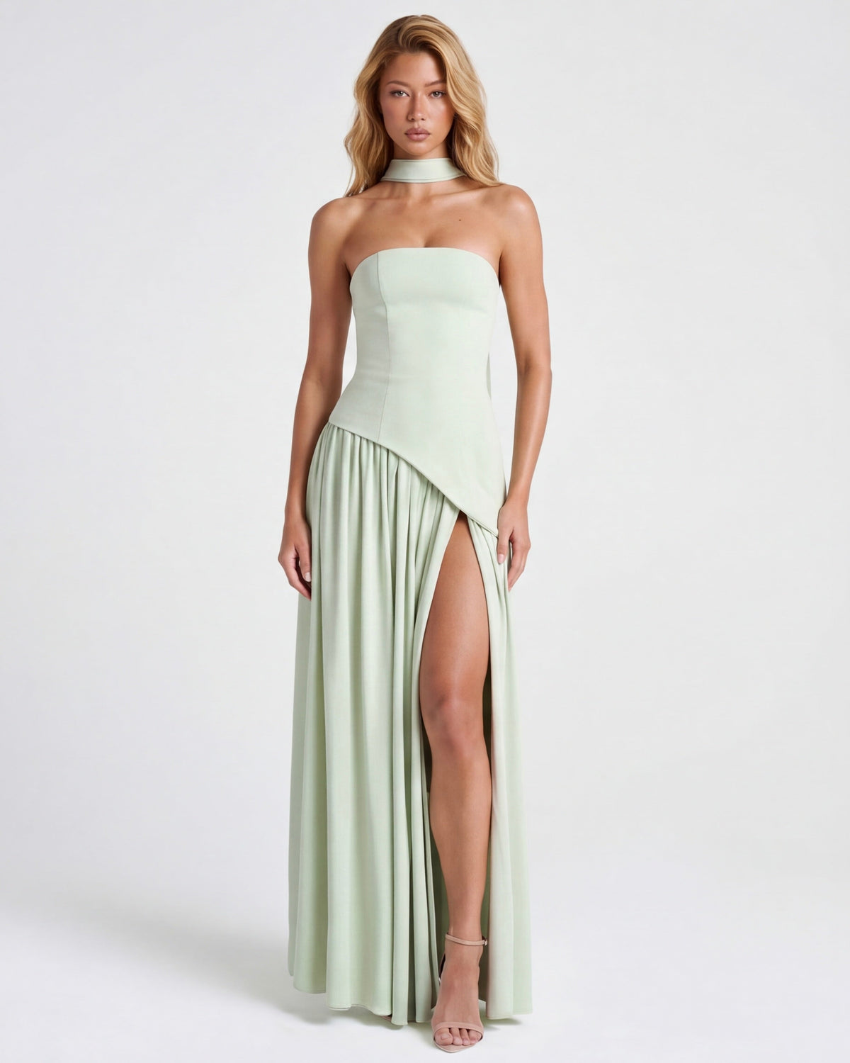 Midsummer Strapless Maxi Dress – 17