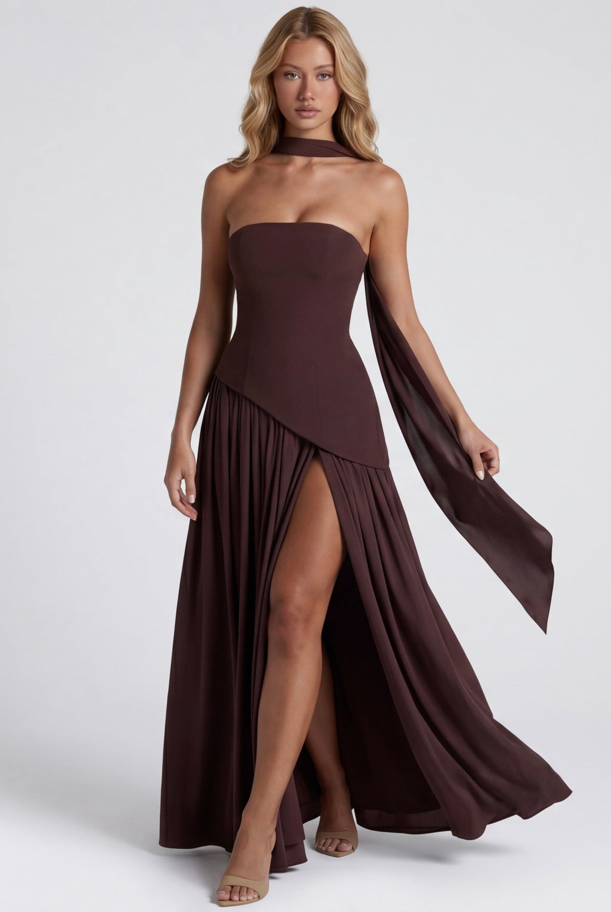 Midsummer Strapless Maxi Dress – 24