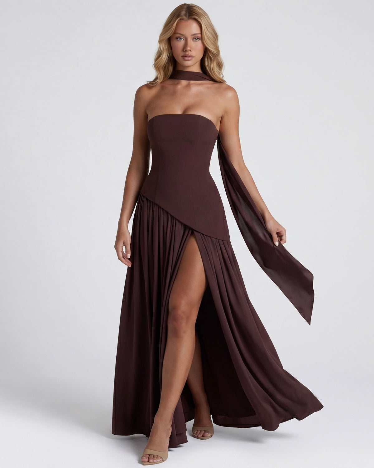 Midsummer Strapless Maxi Dress – 24