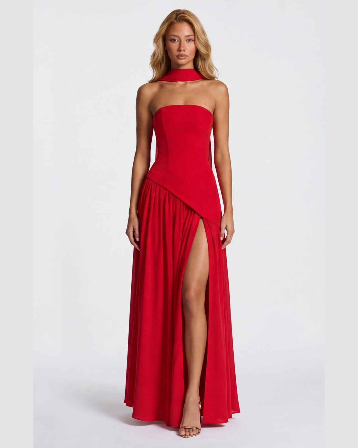 Midsummer Strapless Maxi Dress – 13