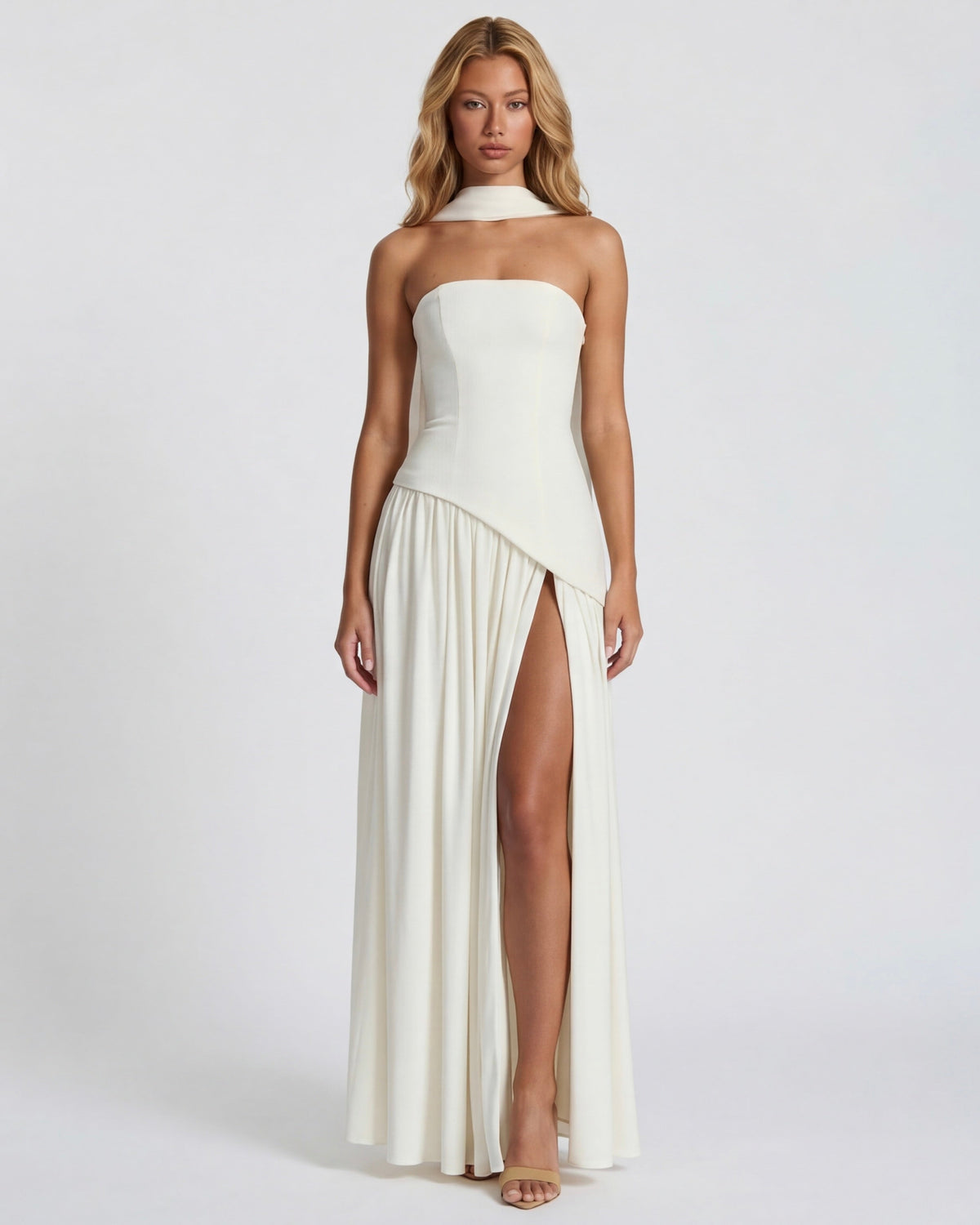 Midsummer Strapless Maxi Dress – 9