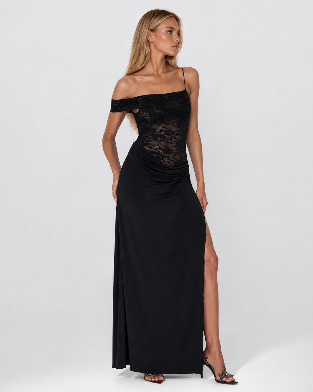 Dinner Date Lace Maxi Dress – 12