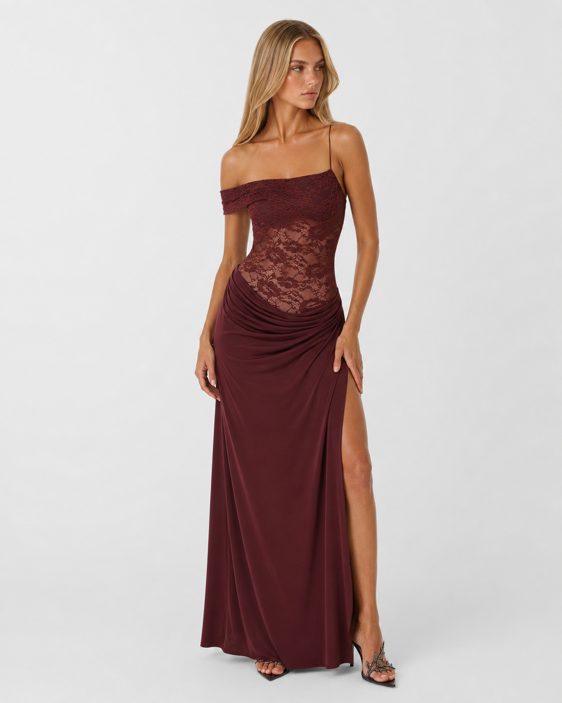 Dinner Date Lace Maxi Dress – 3