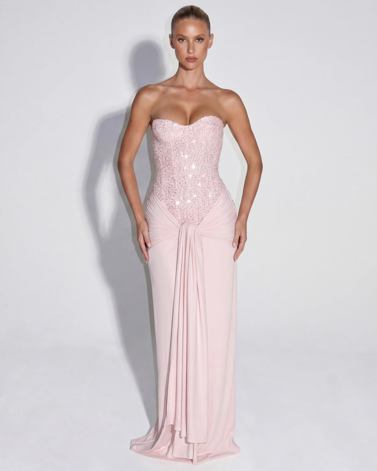 Main Event Strapless Corset Gown – 13
