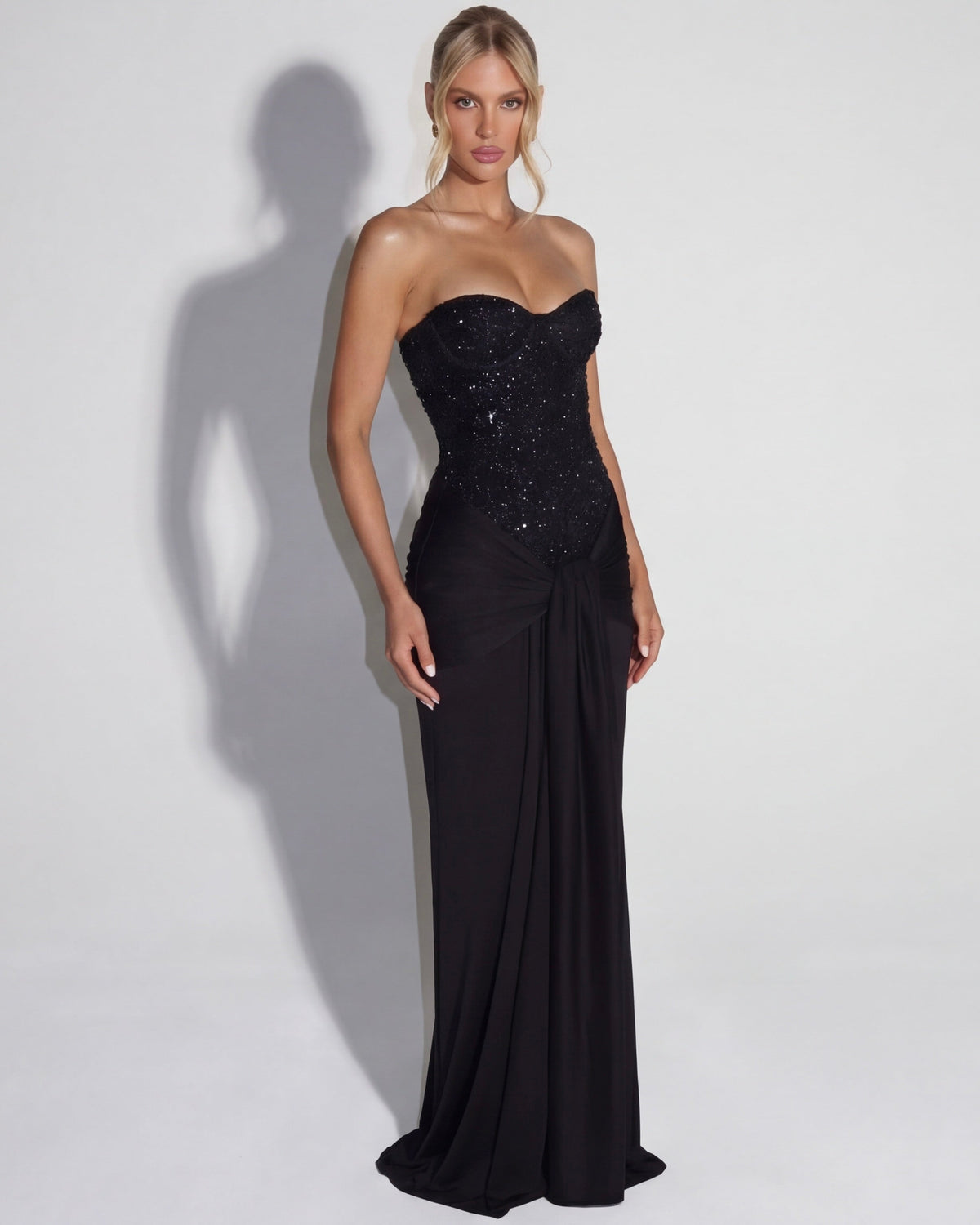 Main Event Strapless Corset Gown – 6