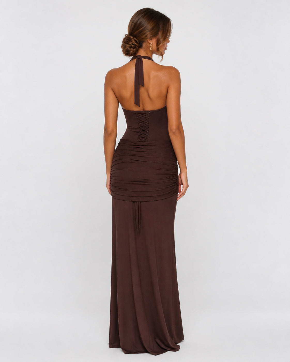 Closing Time Halter Maxi Dress – 9
