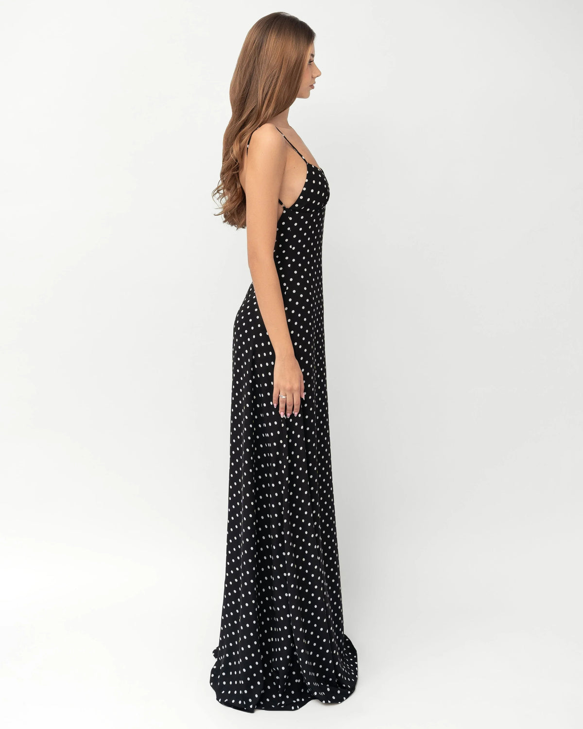 Scarf Story Polka Dot Dress – 5