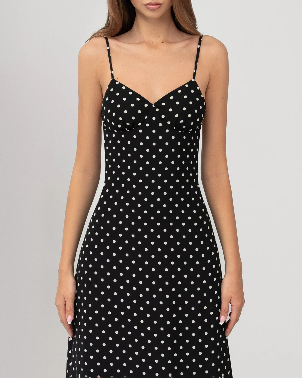 Scarf Story Polka Dot Dress – 7