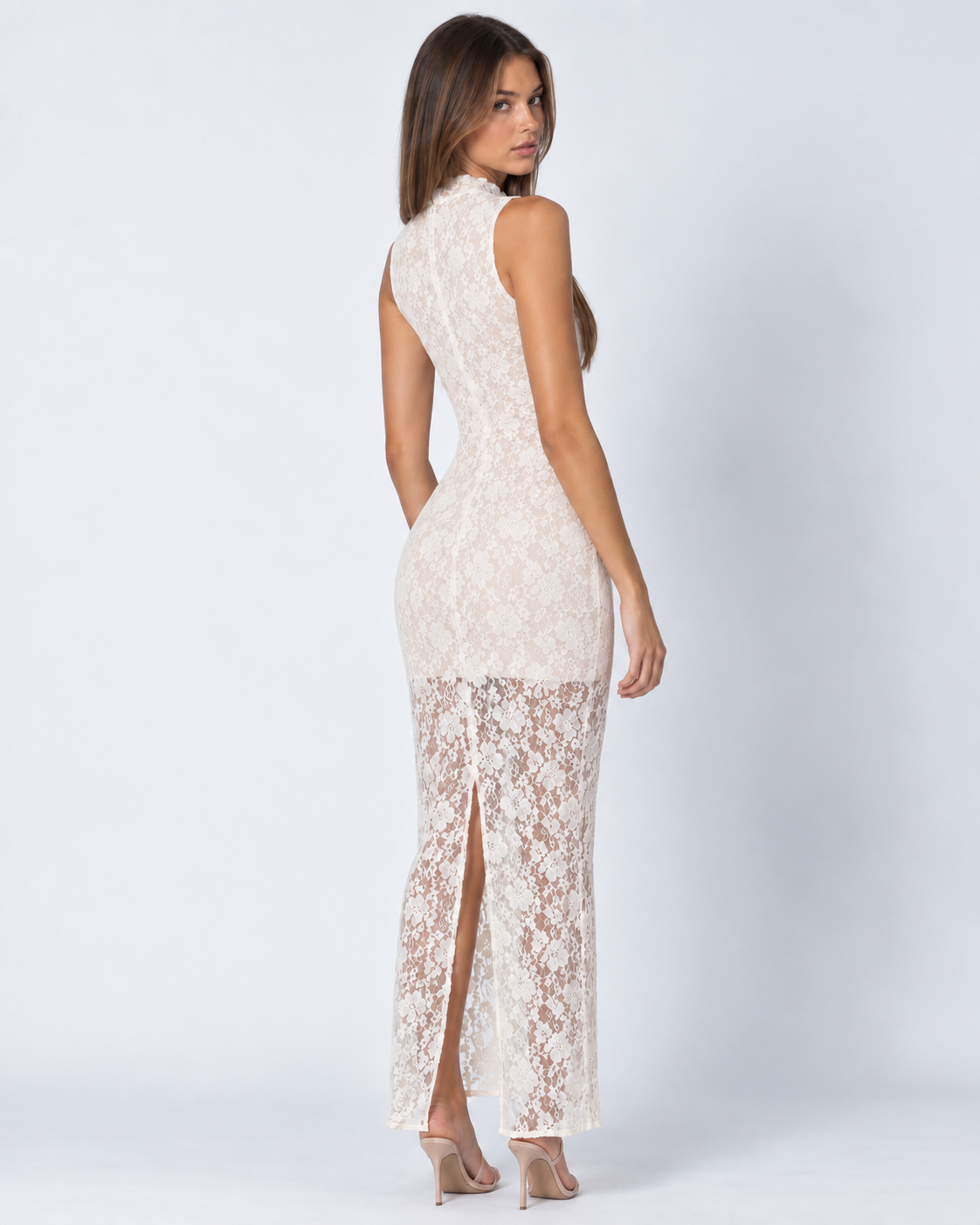 Rain Check Lace Maxi Dress – 13
