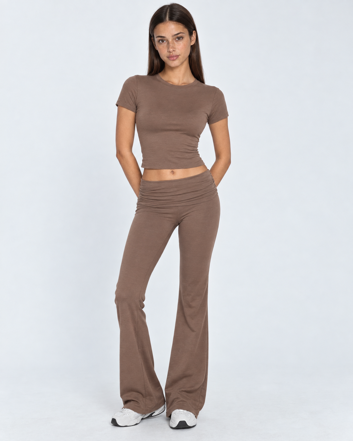 Throwback Baby Tee Flare Set – 14