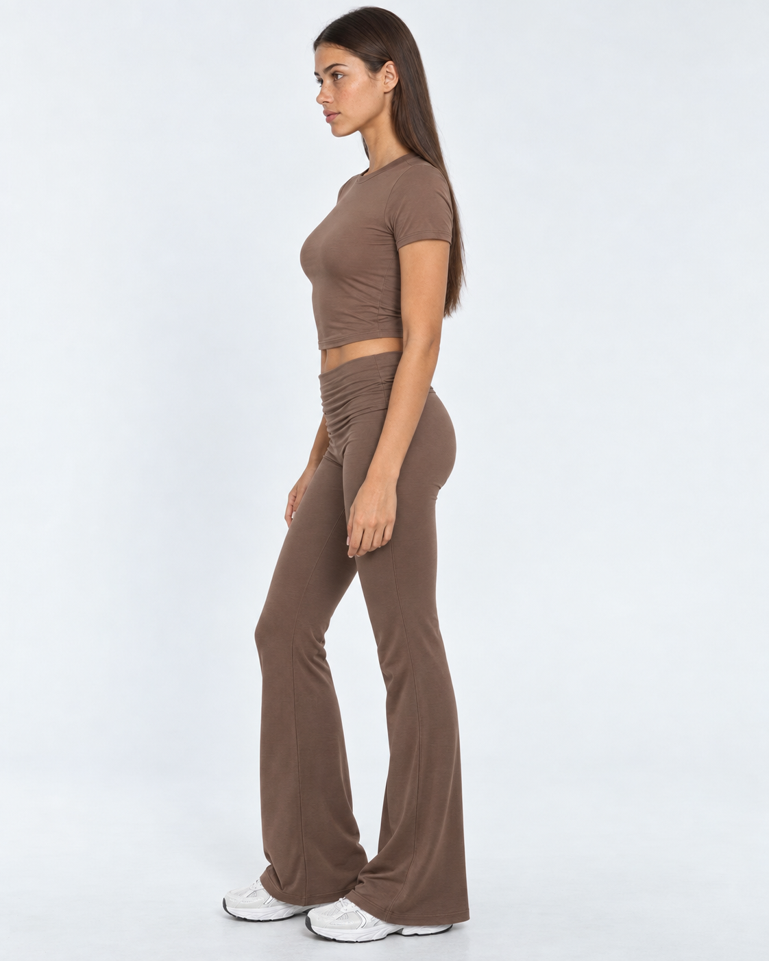 Throwback Baby Tee Flare Set – 15
