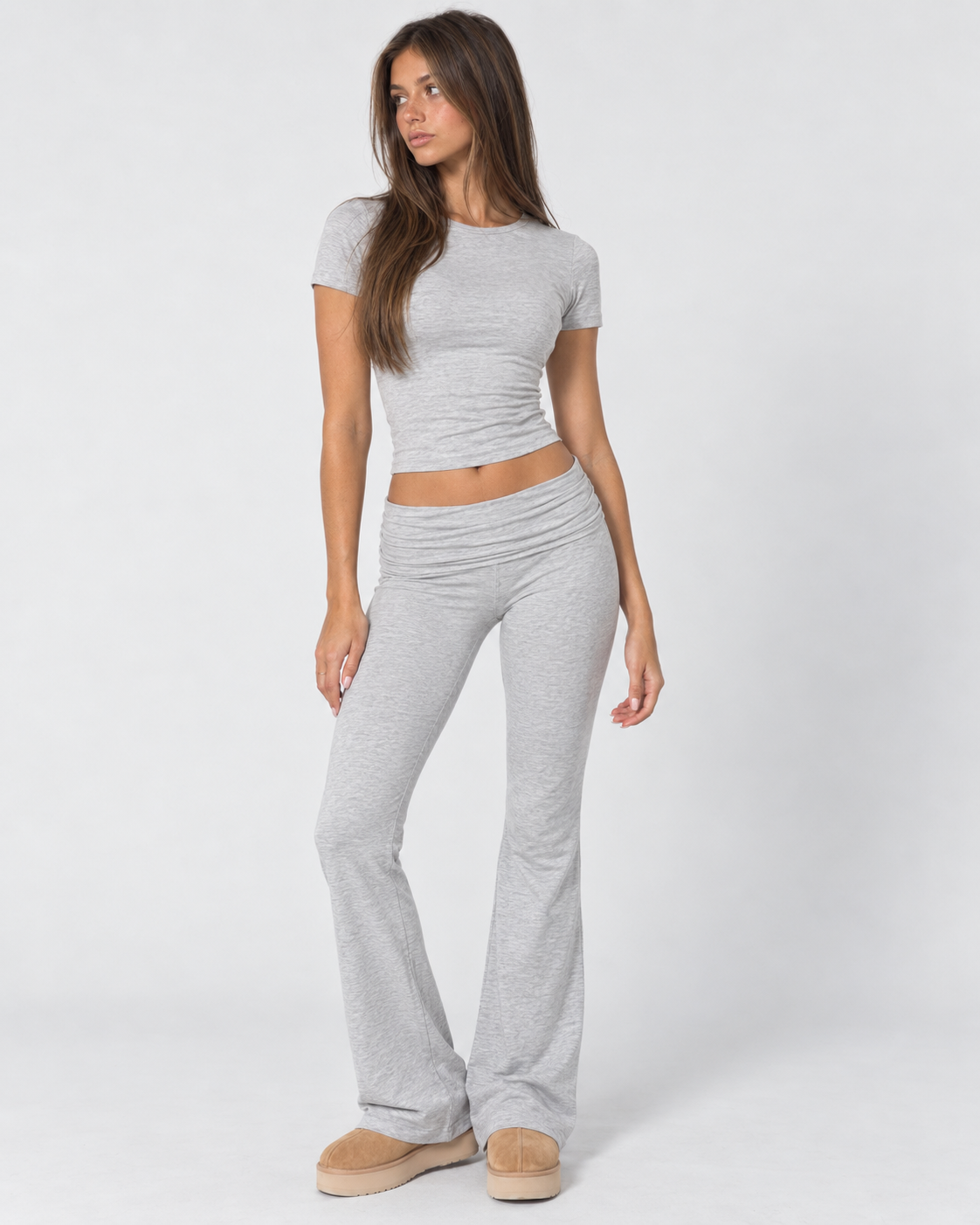 Throwback Baby Tee Flare Set – 2