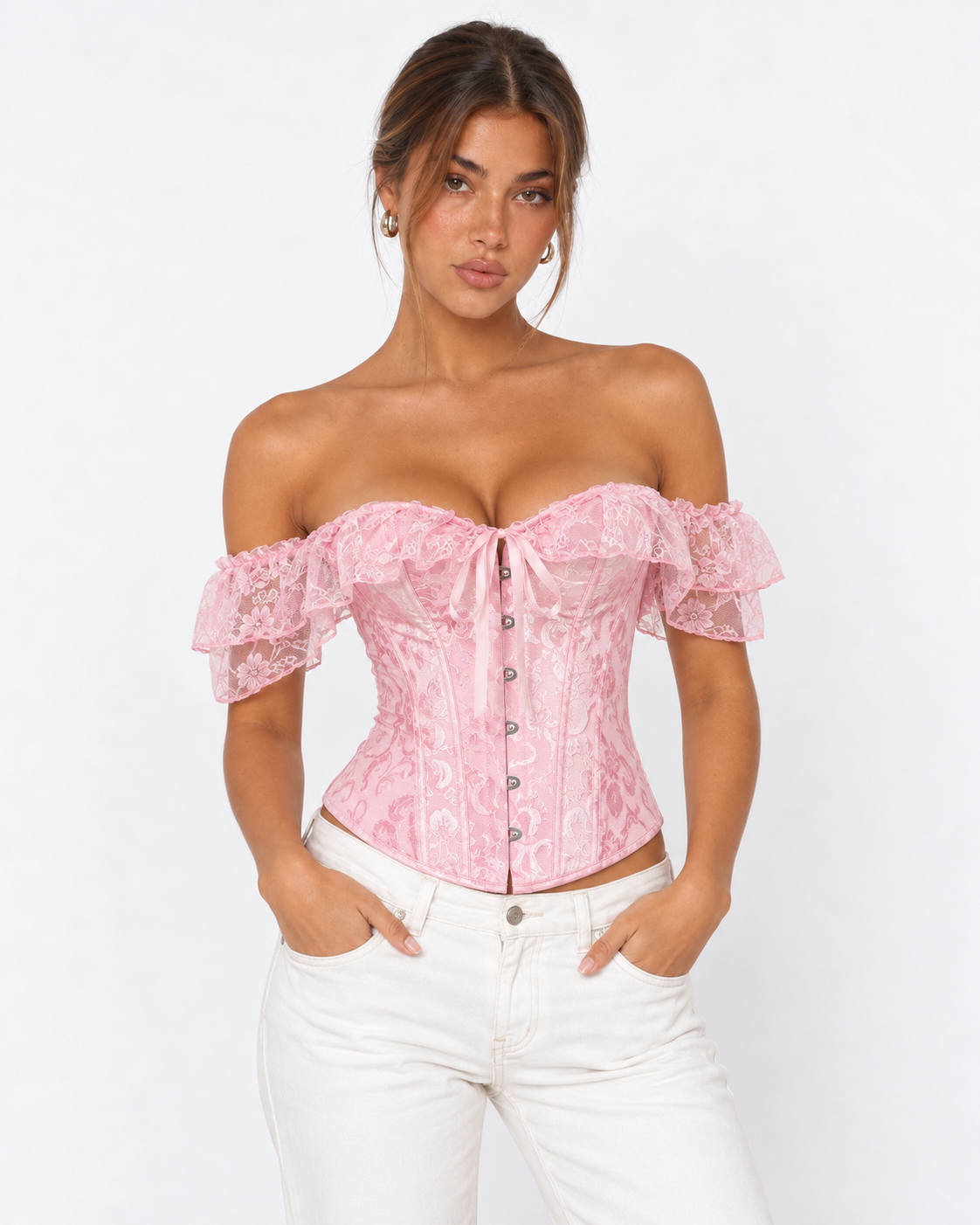 Tight Squeeze Lace Corset Top – 1