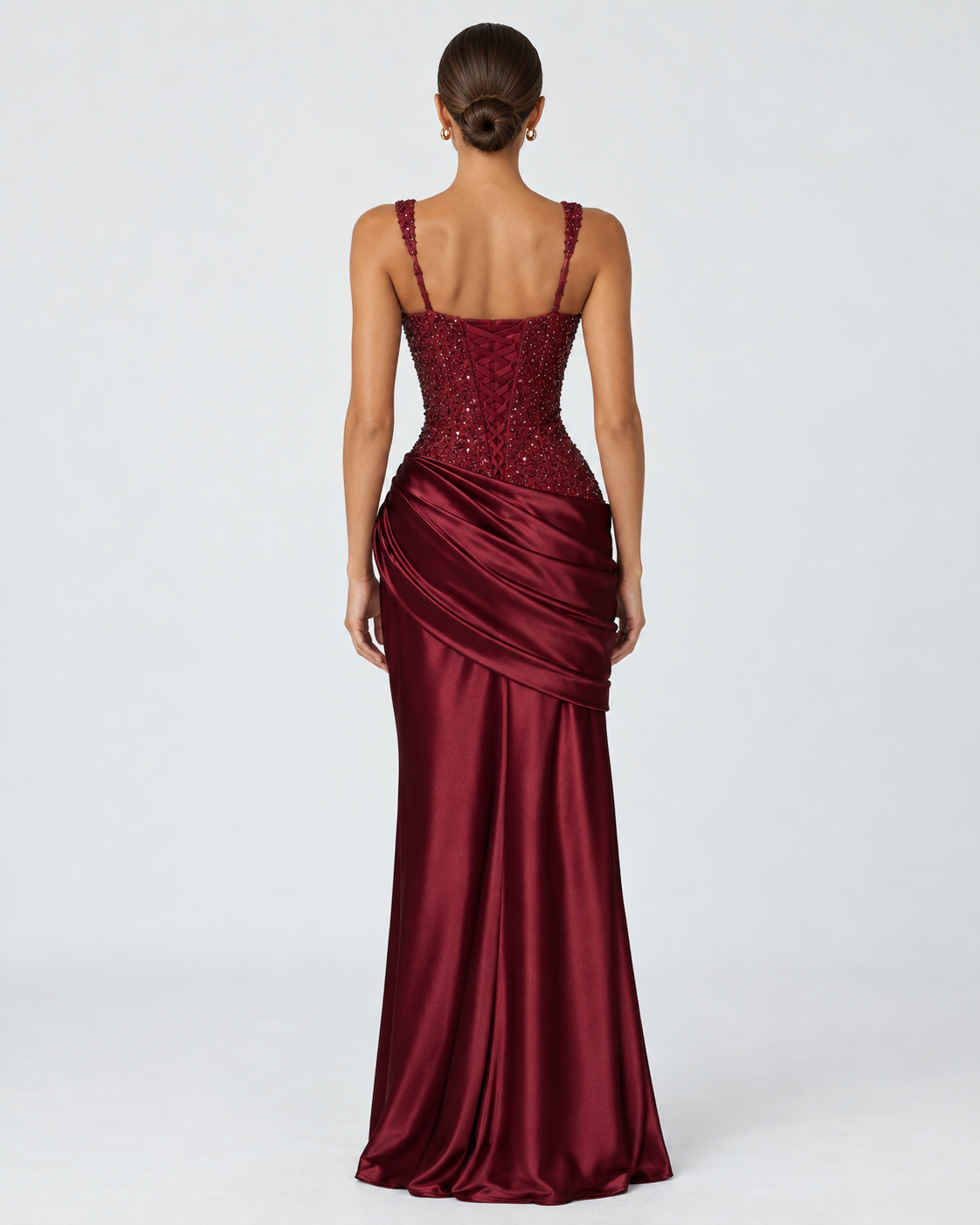Name Drop Embellished Maxi Gown – 7