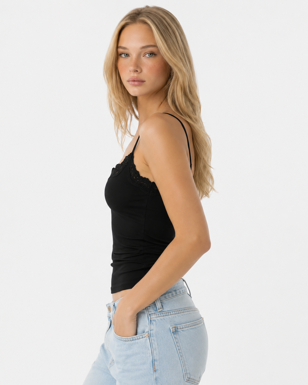 Undercover Lace Trim Cami – 10