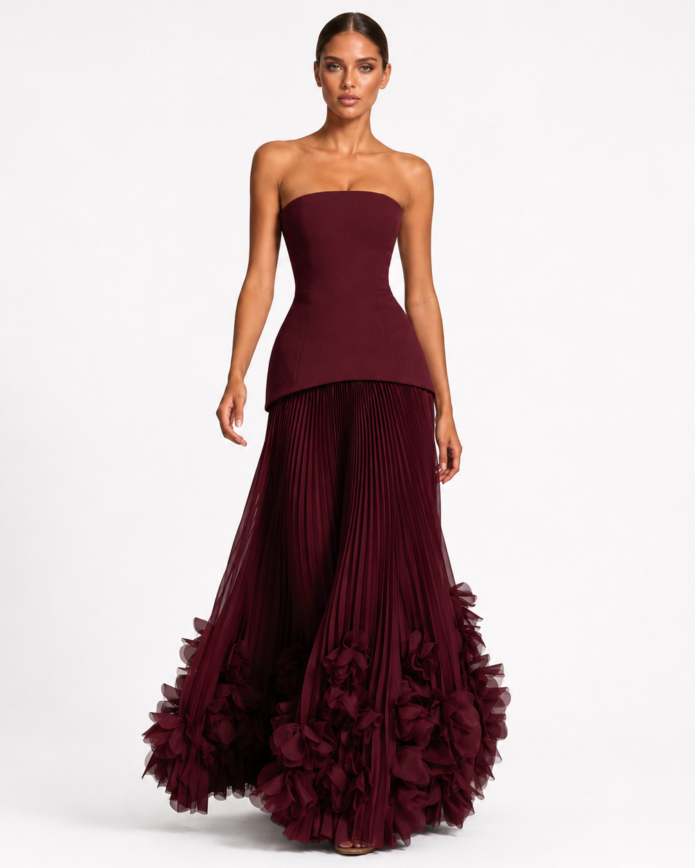 Grand Finale Strapless Maxi Gown – 5