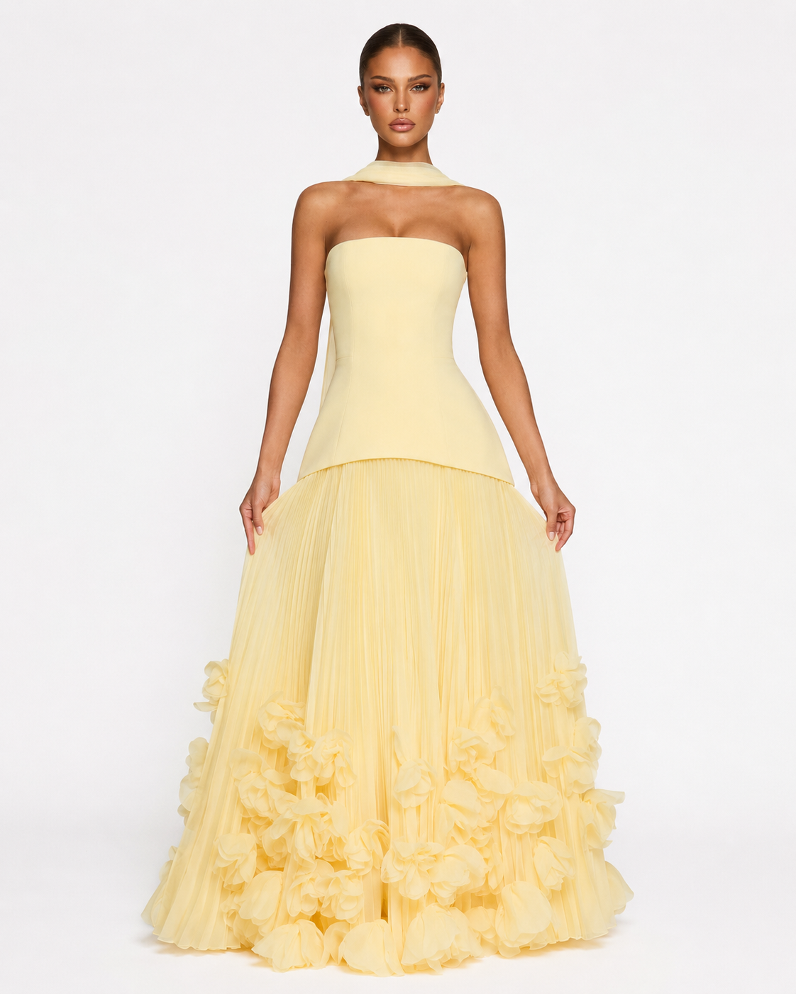 Grand Finale Strapless Maxi Gown – 8