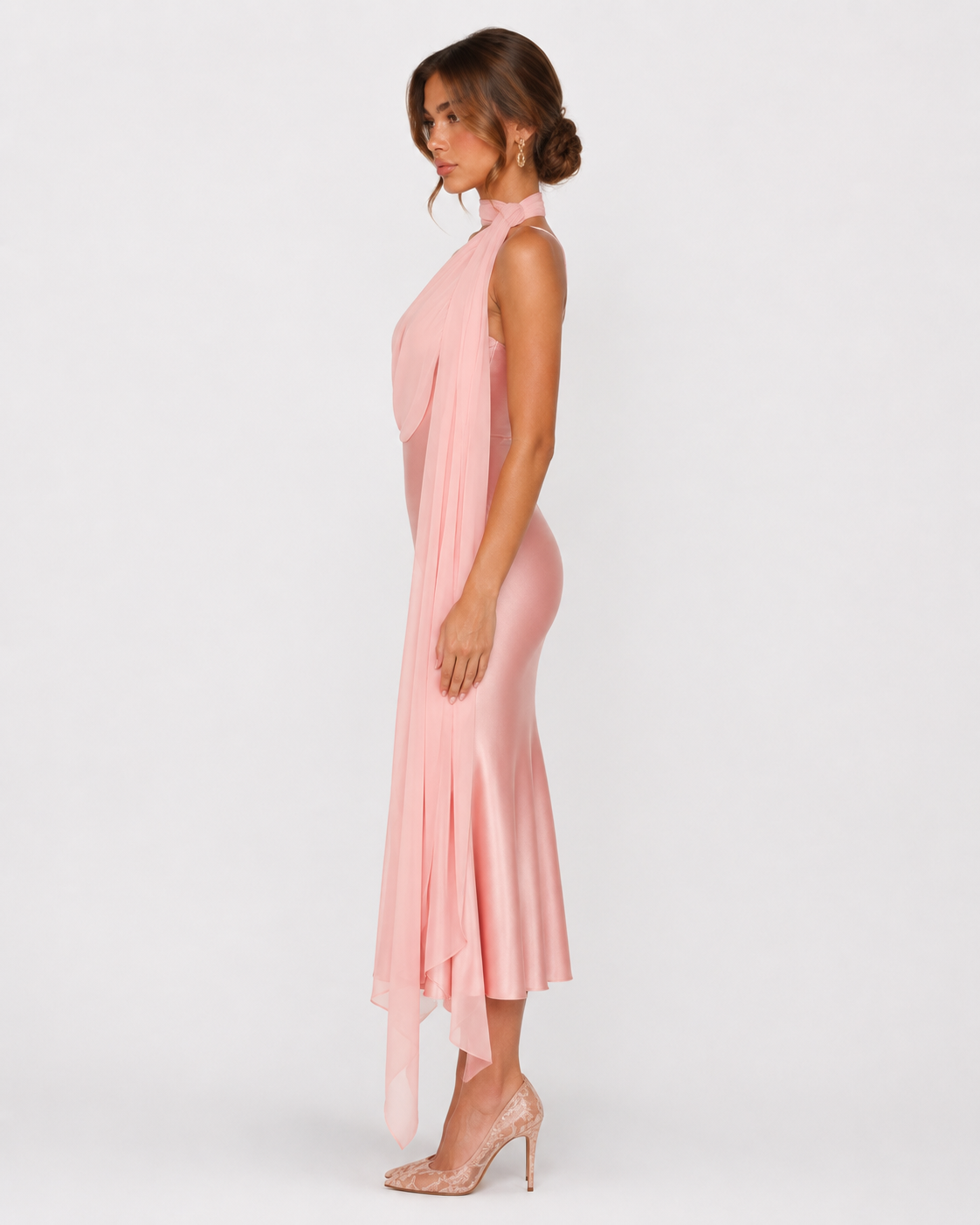 Fresh Start One-Shoulder Midi Dress – 3
