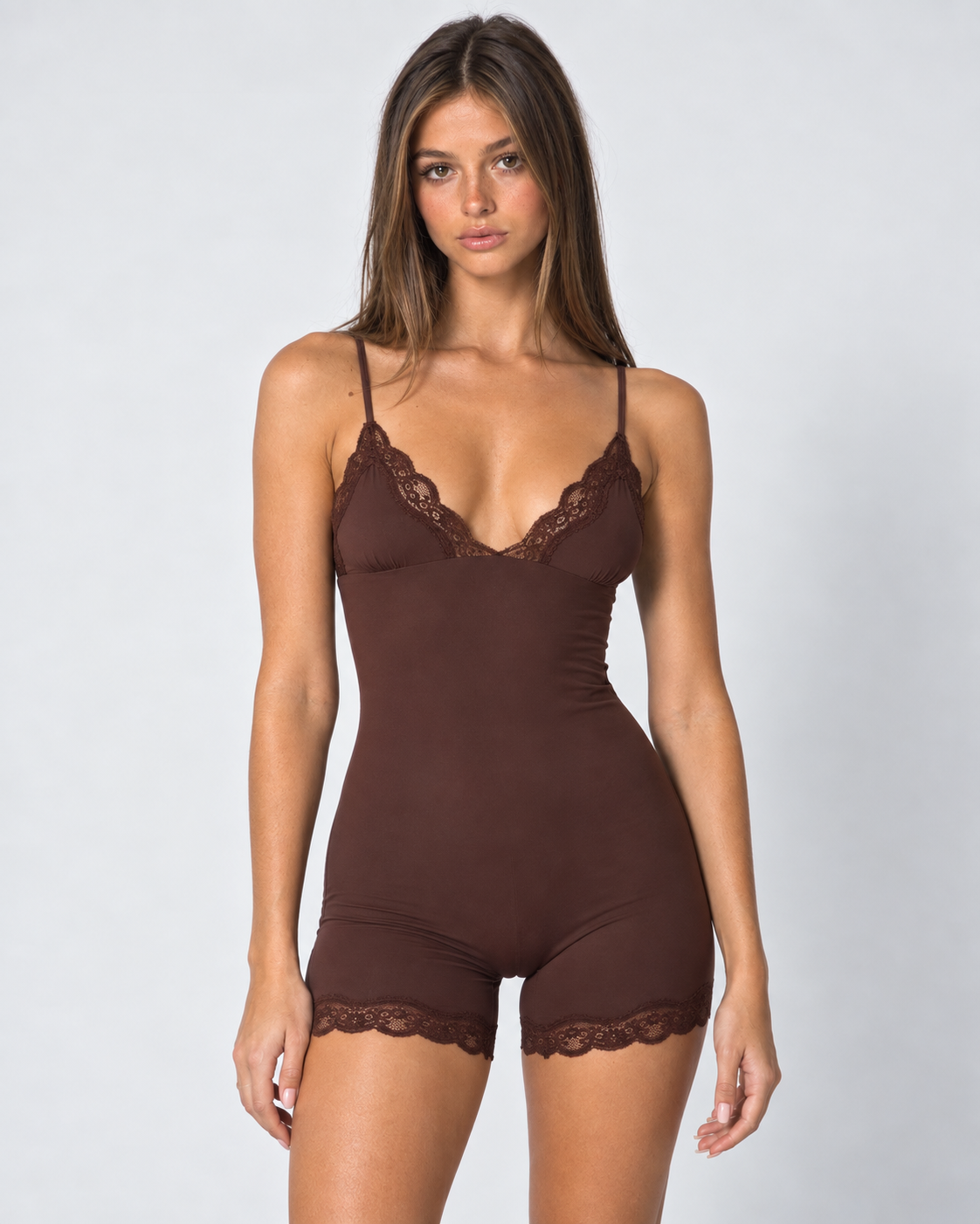 Nap Queen Lace Sleep Romper – 17