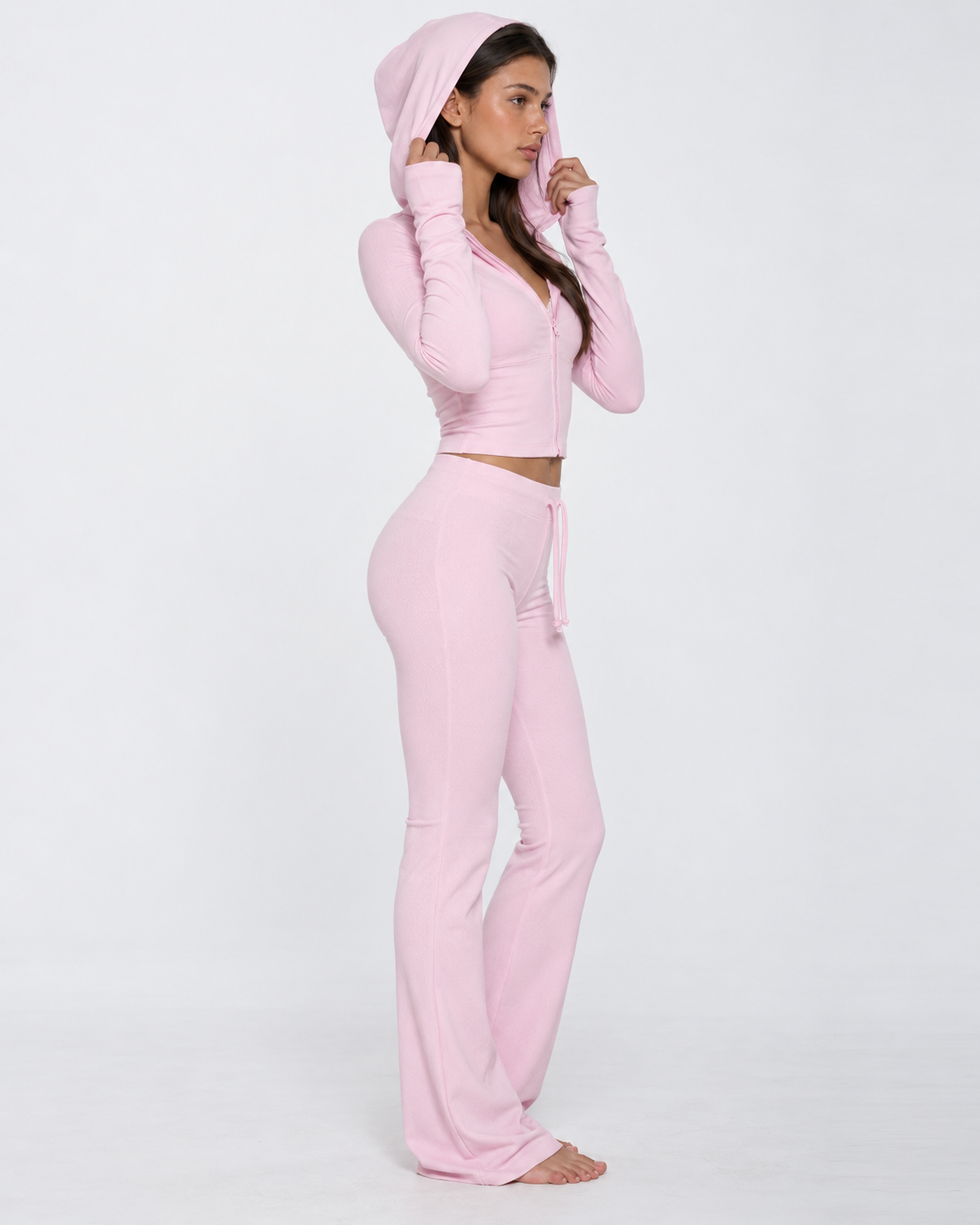 Drop Everything Zip Hoodie Set – 2