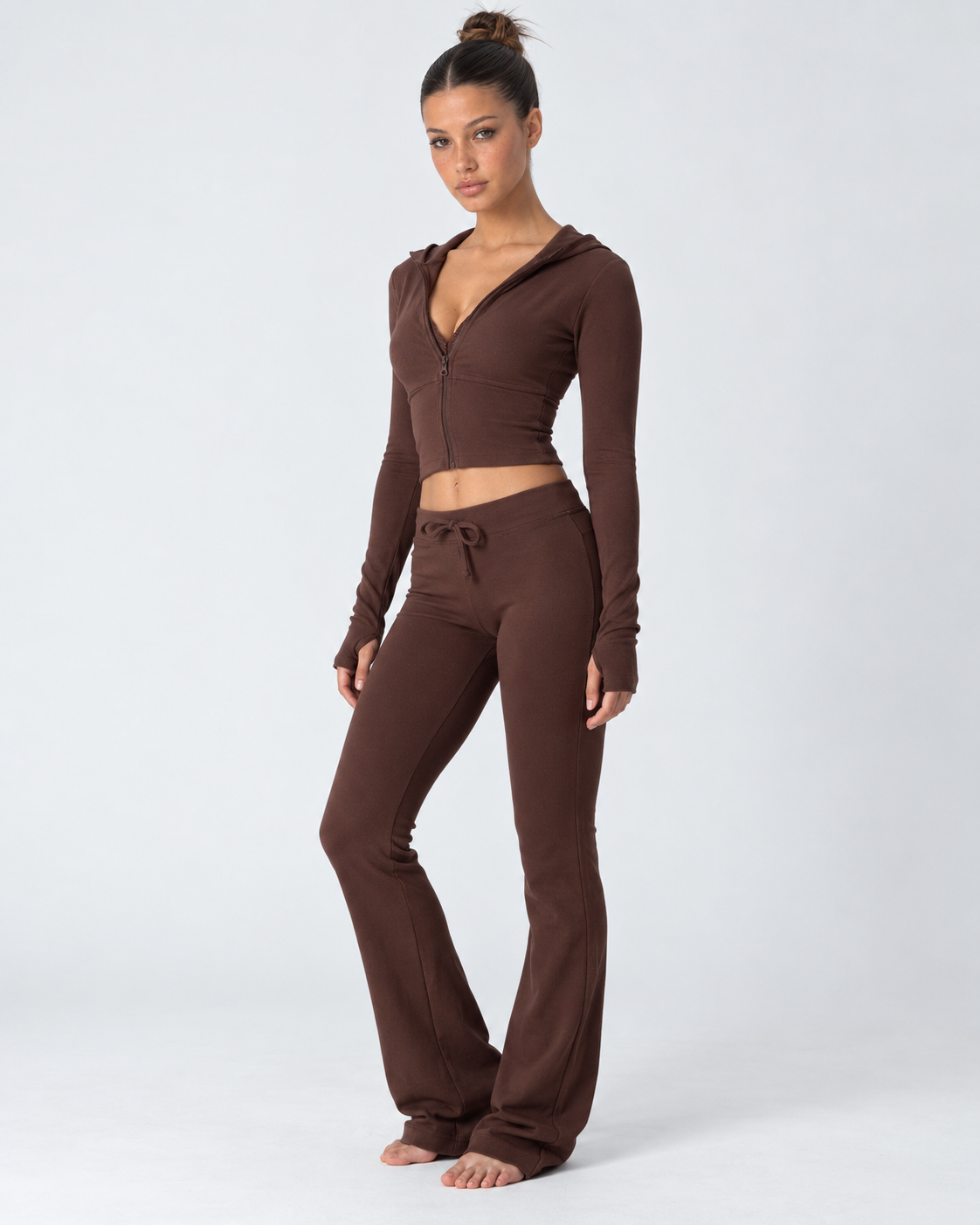 Drop Everything Zip Hoodie Set – 7