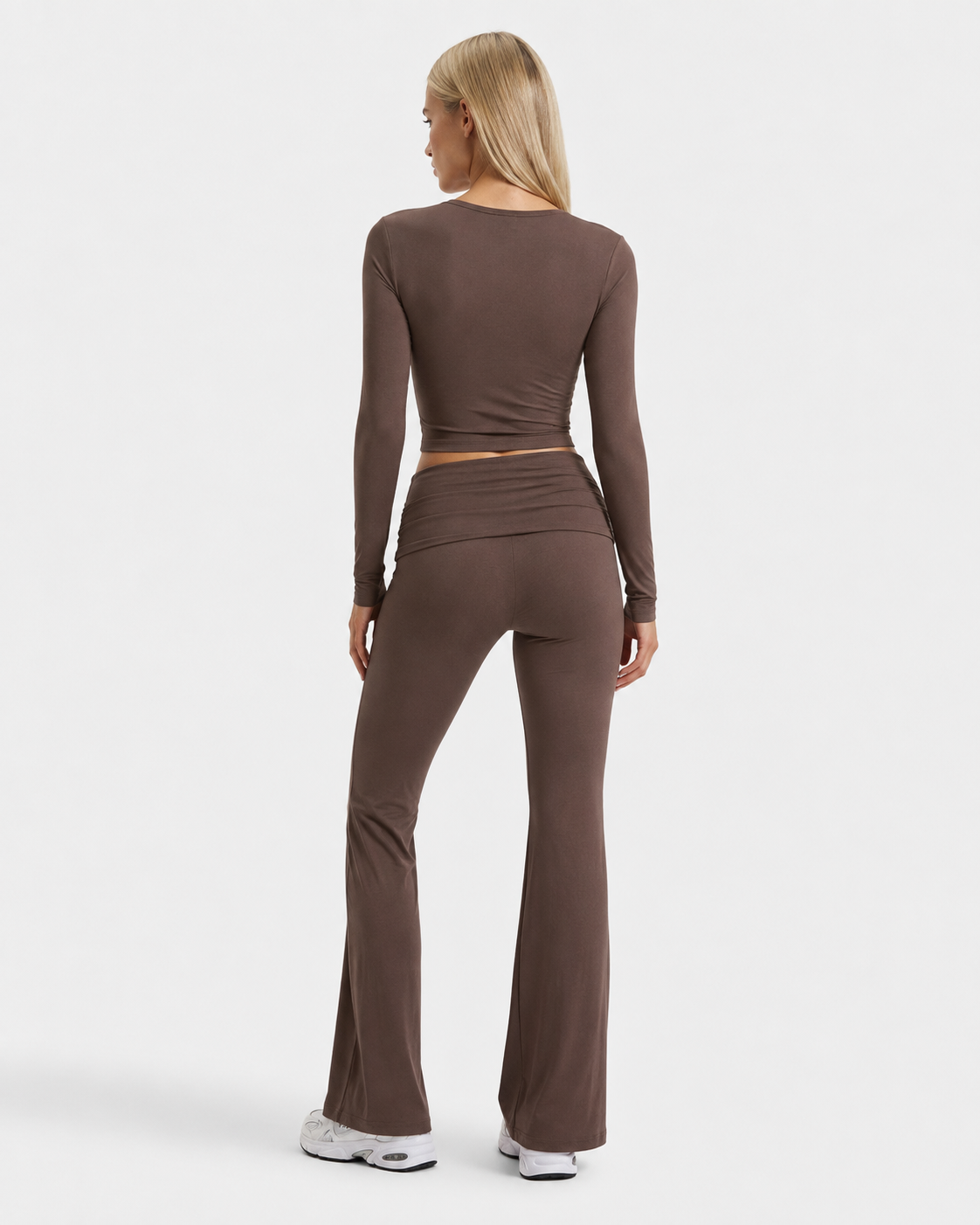 Twist Ending Flare Pants Set – 25