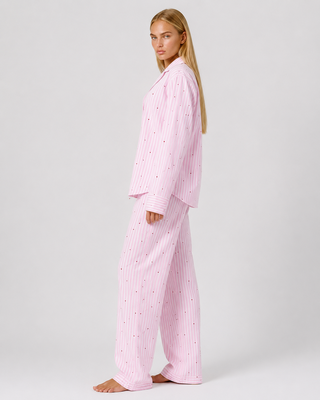 Slumber Party Striped Pyjama Set – 4