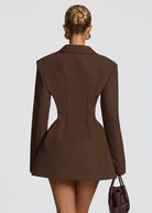 Hostile Takeover Blazer Mini Dress – 13