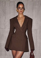 Hostile Takeover Blazer Mini Dress – 15