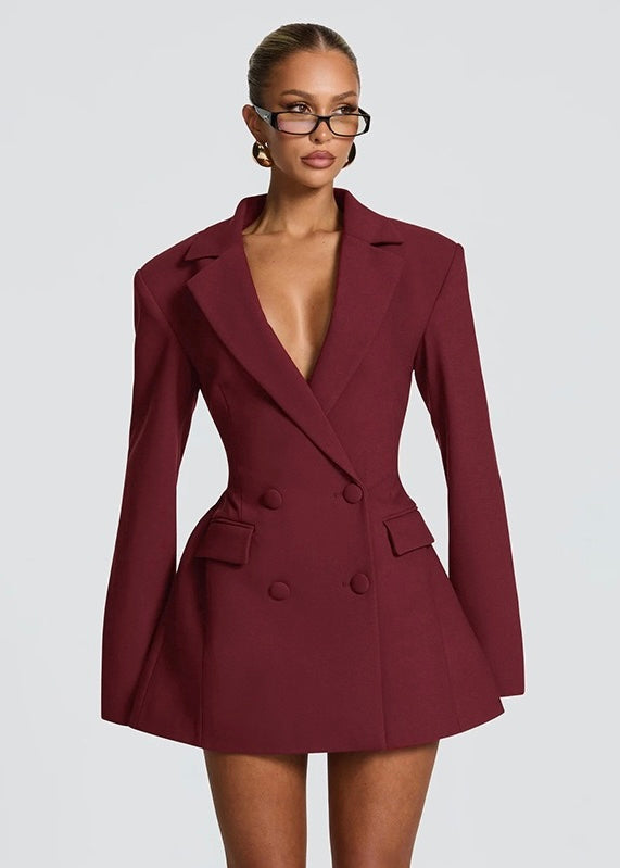 Hostile Takeover Blazer Mini Dress – 16